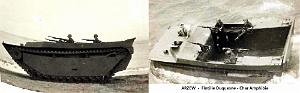 Arzew - Flotille Duquesne - Char amphibie 
